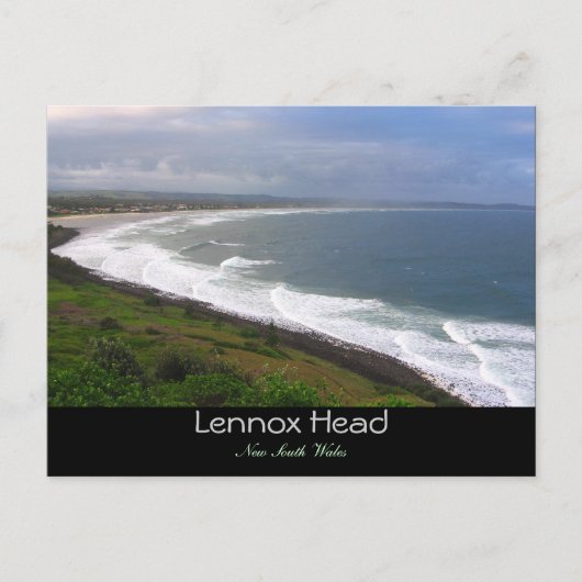 Lennox Head Briefkaart (Voorkant)
