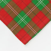 Lennox Schotlandruit Fleece Deken (Hoek)