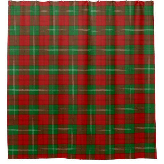 Lennox Tartan Douchegordijn (Voorkant)