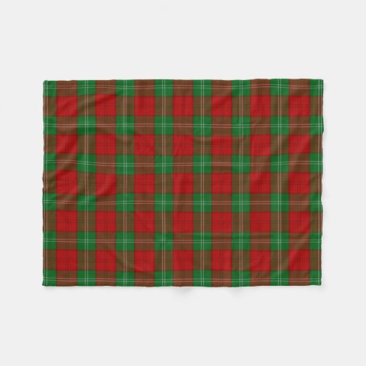 Lennox Tartan Fleece Deken (Voorkant (Horizontaal))