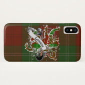 Lennox Tartan Lion Case-Mate iPhone Case (Achterkant (horizontaal))