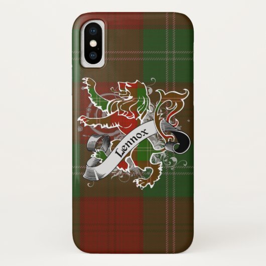 Lennox Tartan Lion Case-Mate iPhone Case (Achterkant)