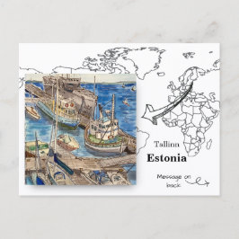 Lennusadam Museum, Tallinn Estland Briefkaart