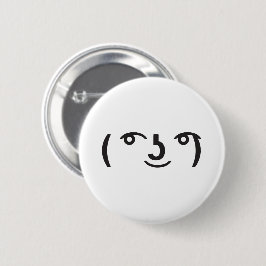 Lenny face memes ( ͡° ͜ʖ ͡°)  Tekst Emoji Ronde Button 5,7 Cm