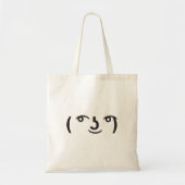 Lenny face memes ( ͡° ͜ʖ ͡°)  Tekst Emoji Tote Bag (Voorkant)