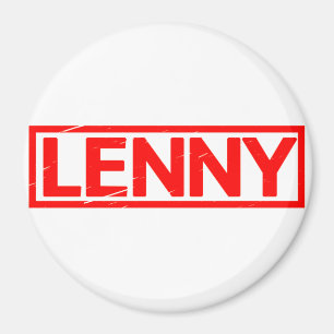 Lenny Stamp Magneet