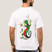 Lenny the Lizard T-shirt (Achterkant)