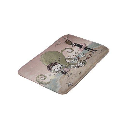 Lenore Beach Party Bath Mat (Gekanteld)