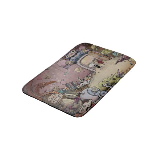 Lenore in Heaven Bath Mat (Gekanteld)