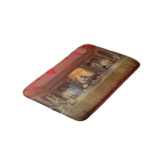 Lenore: Last Supper Bath Mat (Gekanteld)