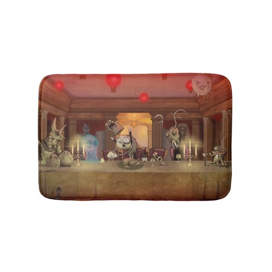 Lenore: Last Supper Bath Mat (Voorkant)