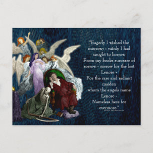 Lenore onder de Angels. Briefkaart