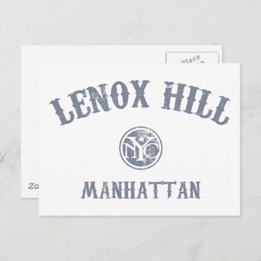Lenox Hill Briefkaart (Voorkant / Achterkant)