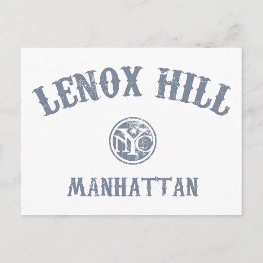 Lenox Hill Briefkaart (Voorkant)