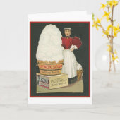  Lenox Soap en Woman Washing Kaart (Gele Bloem)