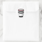 Lens Collector T-Shirt Ronde Sticker (Tas)