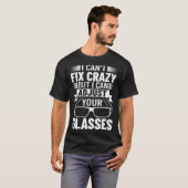 Lens Expert Optometrist Opticianry Optician Glasse T-shirt (Voorkant volledig)