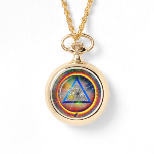 Lens Of Providence Ketting Horloge