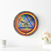 Lens Of Providence Wall Clock Grote Klok (Huis)