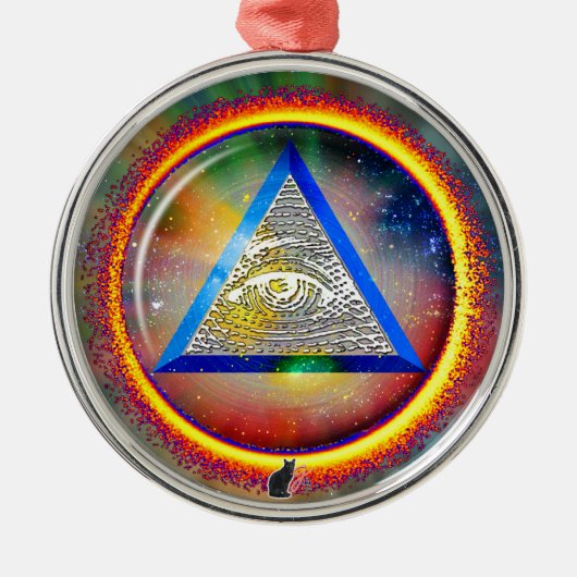 Lens Ornament van het metaal van de voorzorg (Voorkant)