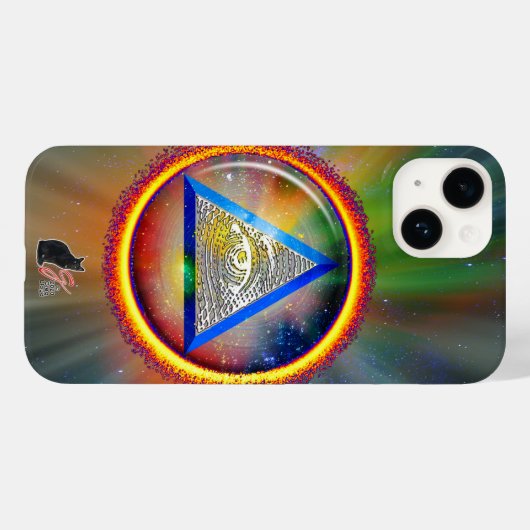 Lens van Geldigheid Case-Mate iPhone Case (Achterkant (horizontaal))