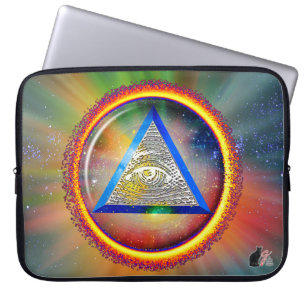 Lens van Geldigheid Laptop Sleeve