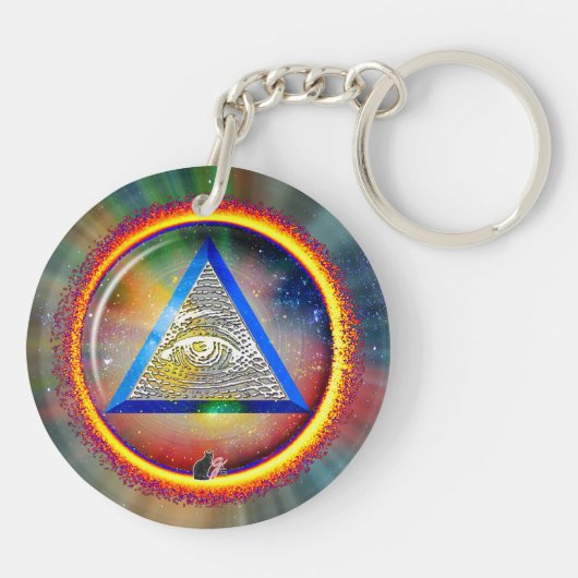 Lens van Geldigheid Sleutelhanger (Achterkant)