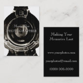  lens visitekaartje (Voorkant / Achterkant)