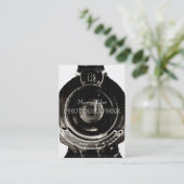  lens visitekaartje (Staand voorkant)