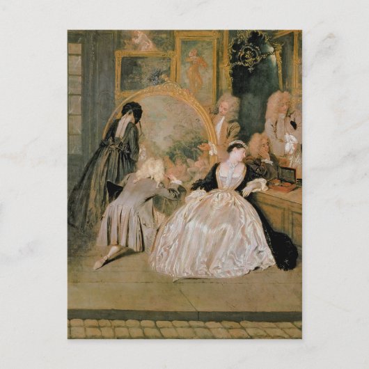 L'Enseigne de Gersaint, 1720 Briefkaart (Voorkant)