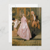 L'Enseigne de Gersaint, 1720 Briefkaart (Voorkant / Achterkant)