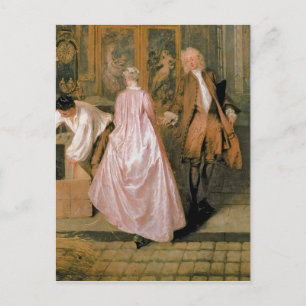 L'Enseigne de Gersaint, 1720 Briefkaart