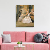 L'Enseigne de Gersaint, 1720 Canvas Afdruk (Insitu (Woonkamer))