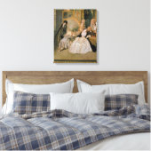 L'Enseigne de Gersaint, 1720 Canvas Afdruk (Insitu (Slaapkamer))