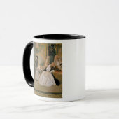 L'Enseigne de Gersaint, 1720 Mok (Voorkant links)