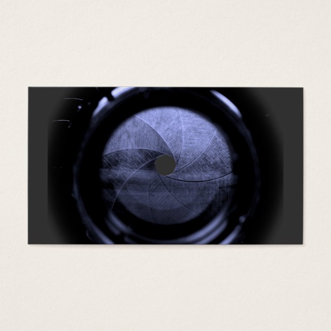 Lensopeningsbladen Visitekaartje (Voorkant)