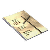 LENT JOURNAL zoekend God Lenten Cross Personated Notitieboek (Rechterzijde)
