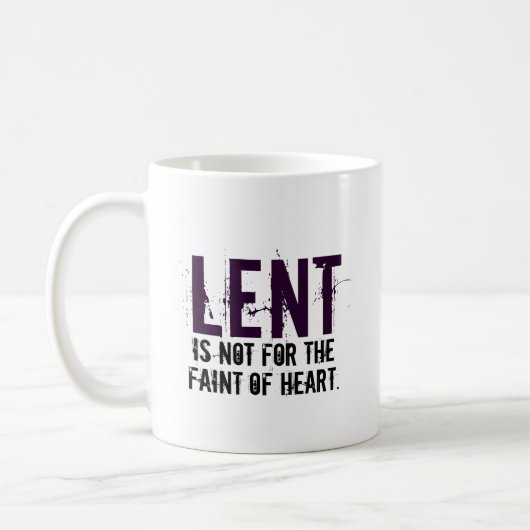 Lent koffie-Mok met Psalm 91 Koffiemok (Links)
