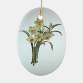 Lent Lily Keramisch Ornament (Voorkant)