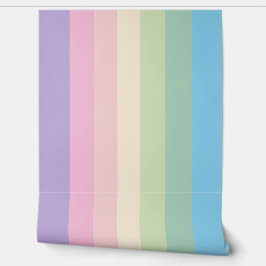 Lent pastel kleurenschema  behang