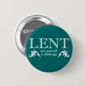 Lent - Stel jezelf voor een uitdaging Ronde Button 5,7 Cm (Voorkant /achterkant)