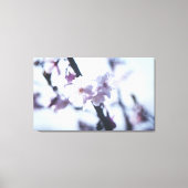 Lentbloeiende boom canvas afdruk (Voorkant)