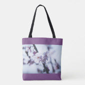 Lentbloeiende boom tote bag (Achterkant)