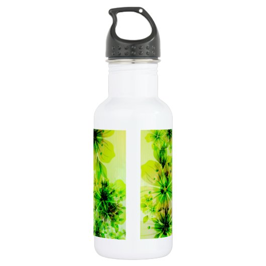 Lentbloem - waterfles  (Achterkant)