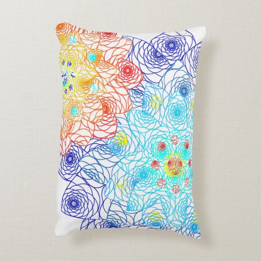 Lentbloemen Accent Kussen (Achterkant (Verticaal))