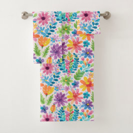 Lentbloemen Bad Handdoek