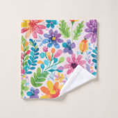 Lentbloemen Bad Handdoek (Wasdoekje)