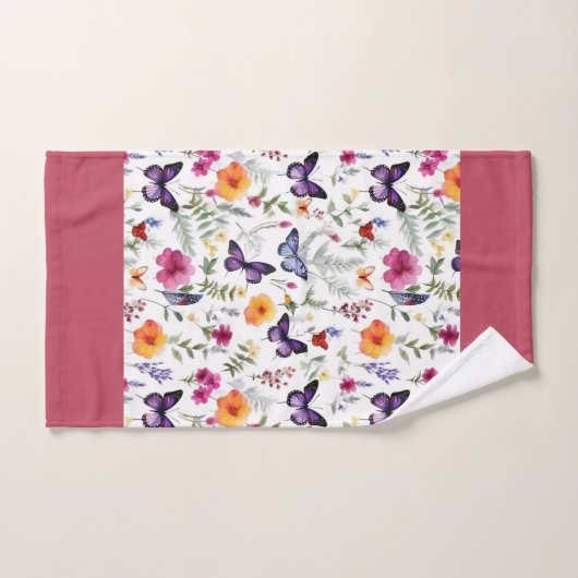 Lentbloemen Bad Handdoek (Handdoek)
