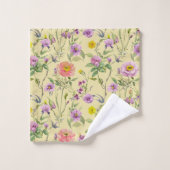 Lentbloemen Bad Handdoek (Wasdoekje)