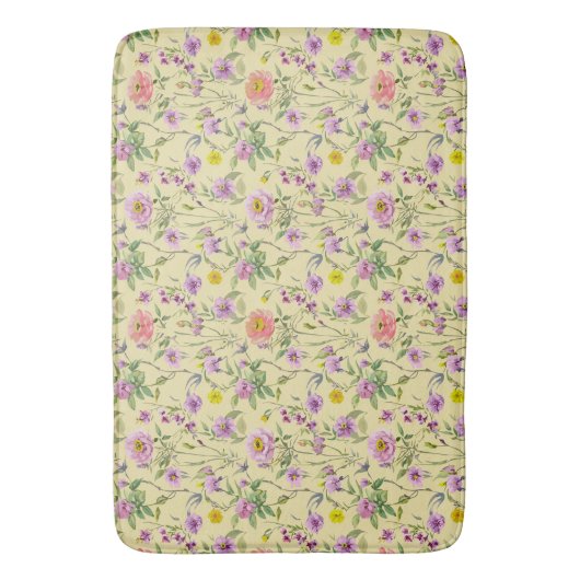 Lentbloemen Badmat (Voorkant Verticaal)